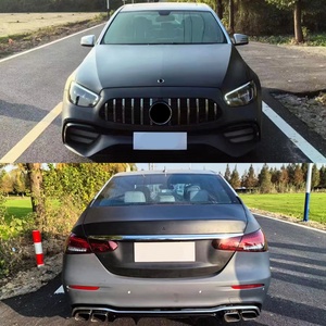 Nouveau kit carrosserie pour E-Class, version AMG, pare-chocs avant et arrière, avec feux antibrouillard, pour W212 2009-2016 - Product Image 2