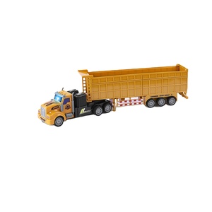 1 48 4 Kênh Điều Khiển Từ Xa Xe Tải RC Hàng Hóa Container Đồ Chơi Điện Nhựa Cửa Sổ Hộp AA Vui Vẻ Đồ Chơi Trẻ Em Xe Hơi Đồ Chơi Máy Kéo Sạc - Product Image 5