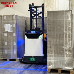 Chariot élévateur mobile haute performance, robot AGV, chariot élévateur automatique pour allées étroites, robot de <span class=keywords><strong>transport</strong></span> autonome - Product Image 5