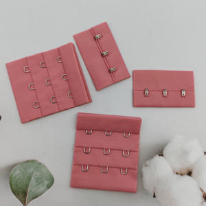 Crochets et attaches pour soutien-gorge pour femmes, ruban pour lingerie, crochet et œillet pour soutien-gorge teignable, fermeture à crochets et œillets, ruban extensible pour boucle - Product Image 1