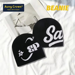 <span class=keywords><strong>Bonnet</strong></span> réversible streetwear, design graphique, <span class=keywords><strong>bonnet</strong></span> d'hiver, <span class=keywords><strong>bonnet</strong></span> pour <span class=keywords><strong>homme</strong></span>, <span class=keywords><strong>bonnet</strong></span> pour femme, bonnets Y2K - Product Image 4