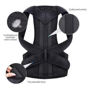 <span class=keywords><strong>Corrector</strong></span> de Postura, Soporte de Espalda Ajustable, Soporte para Espalda Alta y Baja, Escoliosis, Joroba, Columna Torácica para Deportes al Aire Libre - Product Image 3