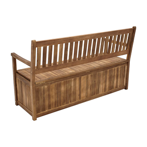 DU'S Outdoor Practical <strong>Garden</strong> <strong>Bench</strong> <strong>With</strong> Large <strong>Storage</strong> Box <strong>Wooden</strong> <strong>Bench</strong> Classic Patio <strong>Bench</strong> - Product Image 3