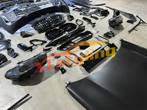 Pièces automobiles PP : Kit carrosserie MT pour BMW E70 LCI, pare-chocs avant et arrière, transformation de l'ancien au nouveau modèle 2024 G05 LCI, avec apprêt - Product Image 3