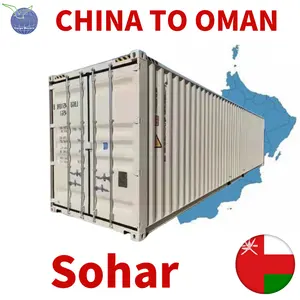 À sokar, Oman depuis la chine Guangzhou/Shenzhen/Yiwu expédition maritime et transitaire maritime LCL/20fr/40fr/20gp/40gp/40hc