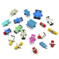 Adaptor Serat Optik LC Duplex Low Loss 0.2db Lc/apc/upc Single Mode 9/125um