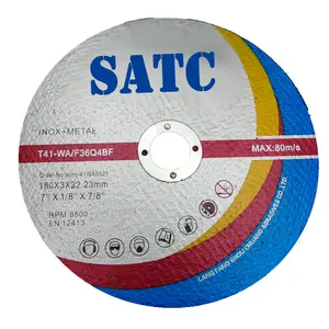 Satc Schurende Disc 6 "Inch/150 Mm Schurende Rail Snijden Disc Maximale Voor Staal Snijden