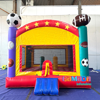 Château gonflable commercial sur le thème du sport, château gonflable personnalisé de qualité commerciale, château gonflable en PVC commercial