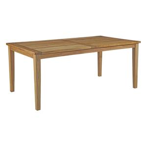 Juego de <span class=keywords><strong>comedor</strong></span> al aire libre de <span class=keywords><strong>teca</strong></span> para patio al aire libre de 7 piezas con muebles naturales - Product Image 3