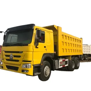시노 트럭 2023 무거운 모래 운송 HOWO 6*4 티퍼 트럭 사용 375HP 가격 관세 독일에서 티퍼 트럭 사용