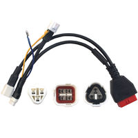 Escáner de Diagnóstico para Motocicletas MST-601 Pro, Lector de Códigos Compatible con Todos los Protocolos OBD2 para Autos, Motocicletas y ATV