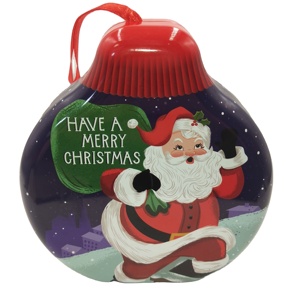 Emballage de cadeau de Noël Boîte en métal en étain Boîtes de conserve à cloche irrégulière en gros - Product Image 1