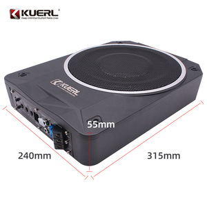 ซับวูฟเฟอร์ KUERL ขนาด 55 มม. อลูมิเนียมอัลลอยด์ มินิซับวูฟเฟอร์ 12V แบบแอคทีฟ บางเฉียบ สำหรับดัดแปลงเครื่องเสียงรถยนต์ - Product Image 4