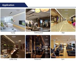 Altavoz PA de montaje en pared 30W IP65 resistente al agua 100V/<span class=keywords><strong>8</strong></span>Ω Woofer de 4 "con <span class=keywords><strong>radiador</strong></span> <span class=keywords><strong>pasivo</strong></span> para uso comercial y doméstico - Product Image 6