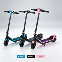 Scooter Eléctrico para Niños a Precio de Fábrica, Altura Ajustable, Plegable, con Plataforma LED y Altavoz Bluetooth, Venta al Por Mayor