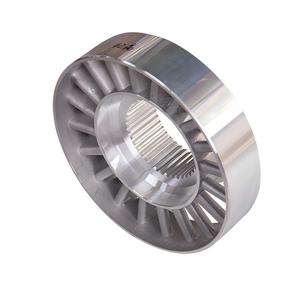 อะไหล่เครื่องจักรเหล็กสีเงิน YJ280-1A-00002 YJ315X-10000 ล้อนำทางระบบส่งกำลังสำหรับรถตัก - Product Image 2