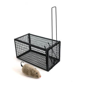 Jaula Metálica Resistente para Animales Vivos, Trampa Humana para Ratas y <span class=keywords><strong>Ratones</strong></span>, Fácil de Instalar y Liberar para <span class=keywords><strong>Ratones</strong></span>, Ratas y Ardillas - Product Image 2