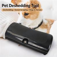 Brosse de toilettage pour animaux à lame de scie, outil de démêlage, éliminateur de poils pour chevaux, chiens et chats, vente en gros