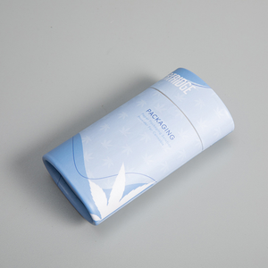 2025 hình bầu dục đẩy lên ống giấy bao bì cho rắn khử mùi phân hủy sinh học giấy kraft khử mùi Balm container với biểu tượng tùy chỉnh - Product Image 5