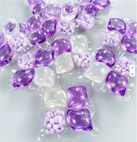 Capsules de lessive écologiques jetables de 10 g, haute concentration, parfum naturel, pour vêtements de bébé, lavage automatique en machine, OEM