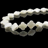 Perles de pierre de coquille de Trochus naturel trèfle perles d'espacement en vrac pour la fabrication de bijoux bracelet à bricoler soi-même collier taille 8 16 12mm
