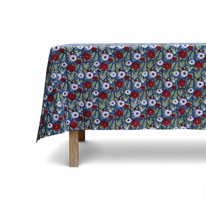 Cotton Square Tablecloth Floral Handmade Customized Extra Large Premium Quality Home Decor Farmhouse Coffee <b>Table</b> <b>Cover</b> - Product Image 1