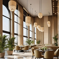 Mobilier de restaurant moderne sur mesure, mobilier de salon d'hôtel, table et chaise de café, mobilier commercial pour l'hôtellerie, projet de restaurant