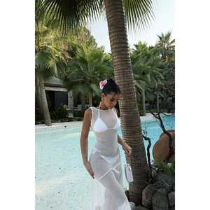 VESTIDO DE PLAYA ROMINA, Elegantes Trajes de Baño para Mujer - Product Image 4