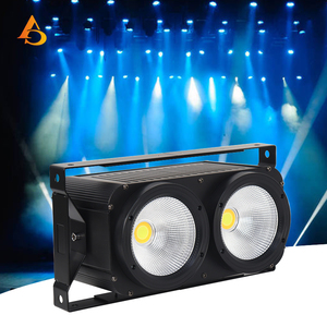 Luces de escenario con 2 cabezales de lámpara 2x100W COB LED DMX512, luz blanca cálida, luz blanca fría, adecuadas para bares, bodas, fiestas. - Product Image 3