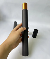 Tubo de Papel Cilíndrico Delgado, Reciclado, Hecho a Mano, Ecológico, Biodegradable, con Diseño Deslizante, Estampado Personalizado de Alta Calidad