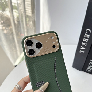 เคสโทรศัพท์มือถือหนังชุบทองสำหรับ iPhone 16 15 14 Plus Air Pro, เคสหนังหรูสำหรับ iPhone 17 Pro Max - Product Image 3