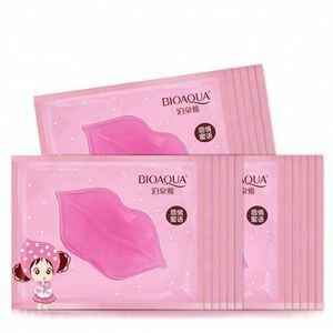 <span class=keywords><strong>Mascarilla</strong></span> Labial <span class=keywords><strong>Bioaqua</strong></span> Hidratante, Humectante, con Colágeno, Reparadora, Anti-Agrietamiento, para el Cuidado de los <span class=keywords><strong>Labios</strong></span> - Product Image 1