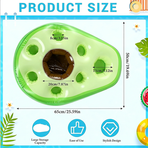 Vente en gros usine : Bar flottant gonflable en PVC pour <span class=keywords><strong>piscine</strong></span> - Glacière flottante Avocat pour accessoires de fête au bord de la <span class=keywords><strong>piscine</strong></span> - Product Image 3