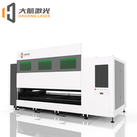 Découpeuse laser à fibre certifiée CE 1,5-6 kW pour tôles d'acier inoxydable, refroidie par eau, 3 axes, servomoteur CNC, haute vitesse AI/PLT