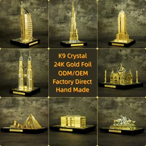Mô hình <span class=keywords><strong>Taj</strong></span> <span class=keywords><strong>Mahal</strong></span> bằng đồng khảm pha lê khắc thủ công đặt hàng OEM, quà lưu niệm sang trọng, điểm tham quan văn hóa, đồ sưu tầm - Product Image 6