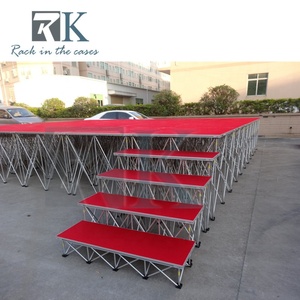 เวทีอลูมิเนียมคุณภาพสูงแบบโมดูลาร์พร้อมบันไดสำหรับคอนเสิร์ต - Product Image 5