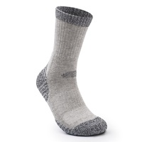 Chaussettes de randonnée en laine mérinos avec logo personnalisé, chaussettes de sport d'hiver chaudes et résistantes aux ampoules, avec coussin thermique épais pour les activités de plein air et le trekking