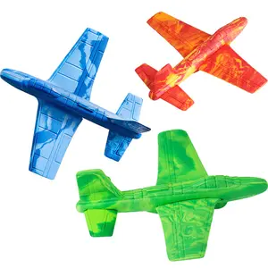 Fashion EVA Foam Plastic Aircraft Toy Diy Educational Newest Novelty Popular Flying Toy Plane For Kids