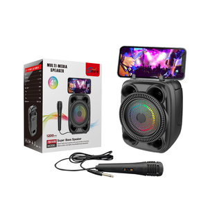 SING E ZQS8941X Altavoz Karaoke BT Recargable, Mini Altavoz Portátil para Actividades al Aire Libre, Reproductor de Audio <span class=keywords><strong>DJ</strong></span> - Product Image 1