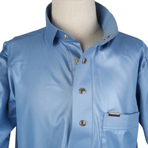 Vente directe d'usine - Robe arabe à manches longues, Kaftan, Jubbah, Jalabya, Kandura ethnique, vêtements musulmans du Golfe, Thobe, taille garçon - Product Image 3