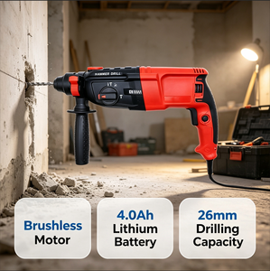 <span class=keywords><strong>Marteau</strong></span> perforateur électrique haute puissance 220V, robuste, 26mm SDS, pour travaux de démolition, brise-béton industriel, <span class=keywords><strong>marteau</strong></span>-<span class=keywords><strong>piqueur</strong></span> - Product Image 1