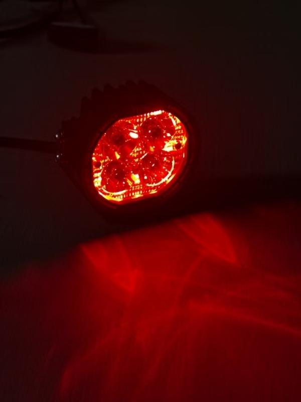 Lumières rouges de backgournd