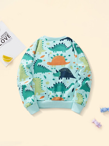 Dropshipping Shopify 2025 Sweat à capuche pour enfants Garçons Filles Loose Fit Printemps Automne Mode Trendy Casual Wear - Product Image 3
