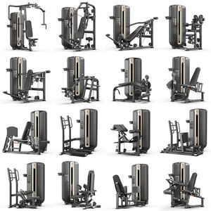 Gimnasio profesional Equipo de fitness Máquina de culturismo Ejercicio Brazos Máquina de fuerza Tríceps sentados Rizo de bíceps - Product Image 3