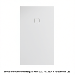 Plato de Ducha Rectangular Harmony Blanco 9003 70 x 180 cm para Baño - Product Image 3