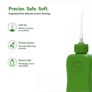 Botella de Solvente 2UUL <span class=keywords><strong>CL51</strong></span> CL52 de 50 ml con Punta Suave, Botella de Plástico Resistente a Arañazos para Eliminar Pegamento de Alcohol, Herramienta de Reparación y Limpieza de Teléfonos - Product Image 3