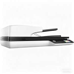 Scanner HP ScanJet <span class=keywords><strong>Pro</strong></span> 4500 Fn1 A4 30ppm 60ipm Duplex, chargeur automatique de documents (ADF) à plat 50 pages, Ethernet, Wi-Fi, écran tactile - Product Image 4