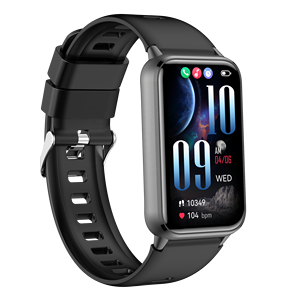 HK72 Nouvelle Arrivée 1.47 "AMOLED Smart Band Montre pour Femmes Lecteur de Musique Intelligent NFC BT Appel Commande Vocale Inteligente Reloj - Product Image 4