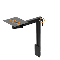 Pieds de table amovibles rotatifs pour outils de véhicule de yacht de camping-car avec cadre de table extractible