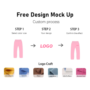 MP592 personalizado 100% algodón pantalones de chándal de pierna ancha para <span class=keywords><strong>mujer</strong></span> logotipo <span class=keywords><strong>roto</strong></span> pantalones de serigrafía casuales para <span class=keywords><strong>mujer</strong></span> - Product Image 5